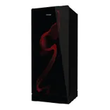 HRD-2103PSG-P 190 L, 3 Star, Spiral Glass Finish Direct Cool Single Door Refrigerator with Base Drawer