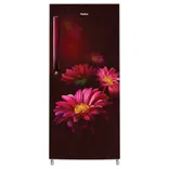 HRD-2105CRH-P 190 L, 5 Star, Red Hilton Finish Direct Cool Single Door Refrigerator