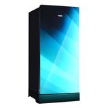HRD-2105PAG-P 190 L, 5 Star, Aqua Glass Finish Direct Cool Single Door Refrigerator with Base Drawer
