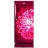 HRD-2105PRD-P 190 L, 5 Star, Red Dahelia Finish Direct Cool Single Door Refrigerator with Base Drawer