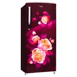 HRD-2263CRR-N 205 L, 3 Star, Red Rose Finish Direct Cool Single Door Refrigerator