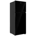 HRF-3182PKG-P 268L, 2 Star, Black Glass Finish Top Mount Frost Free Refrigerator
