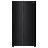 HRS-682KS 602 L, Black Steel Finish, 2 Door Side by side Refrigerator