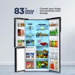 HRT-683GK 598 Litres, Expert Inverter, Side By Side Refrigerator