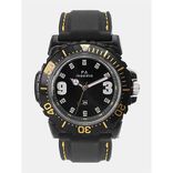 Men Black Analogue Watch O-45840PPGW