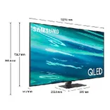 QA55Q80AAKLXL 55 Inch QLED 4K Smart TV 2021