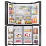RF87A9770SG 810 L BESPOKE 4-Door Flex Family Hub™ French Door Refrigerator