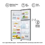 RT28C3733S8 236 L Convertible Freezer Double Door Refrigerator