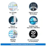 RT28C3733S8 236 L Convertible Freezer Double Door Refrigerator