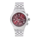 Men Maroon Swiss Made Chronograph Watch YVS456G