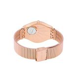 Unisex Rose Gold-Toned Swiss Made Analogue Watch SYXG101GG