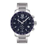 Men Navy Quickster Chronograph Analogue Watch T0954171104700