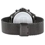 White Dial Grey Stainless Steel Strap Watch