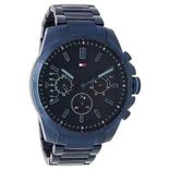 Blue Dial Analog Watch