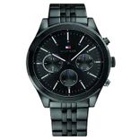 Black Dial Stainless Steel Watch
