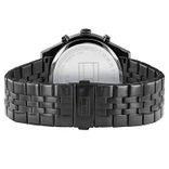 Black Dial Stainless Steel Watch
