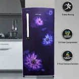RDC220B / W0DBE0M000UGD 185 L 4 Star Single Door DC Refrigerator