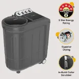 30316 Magic Clean 8.5kg 5 Star Semi Automatic Washing Machine