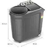 30316 Magic Clean 8.5kg 5 Star Semi Automatic Washing Machine