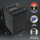 31626 Whitemagic Royal 6kg 5 Star Fully Automatic Top Load Washing Machine