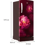 72763 Icemagic Pro 192L 4 Star Single-Door Refrigerator