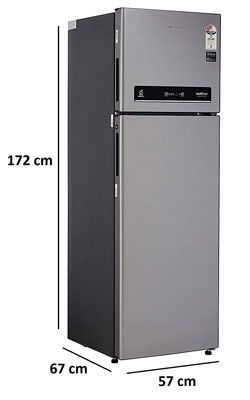 IF INV CNV 305 ELT 292 Ltr Double Door Refrigerator